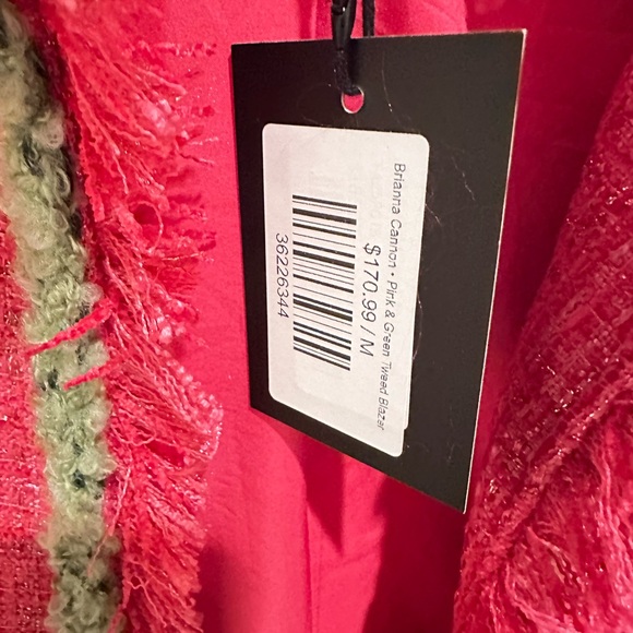 Pink and Green Pink Blazer - Picture 3 of 12